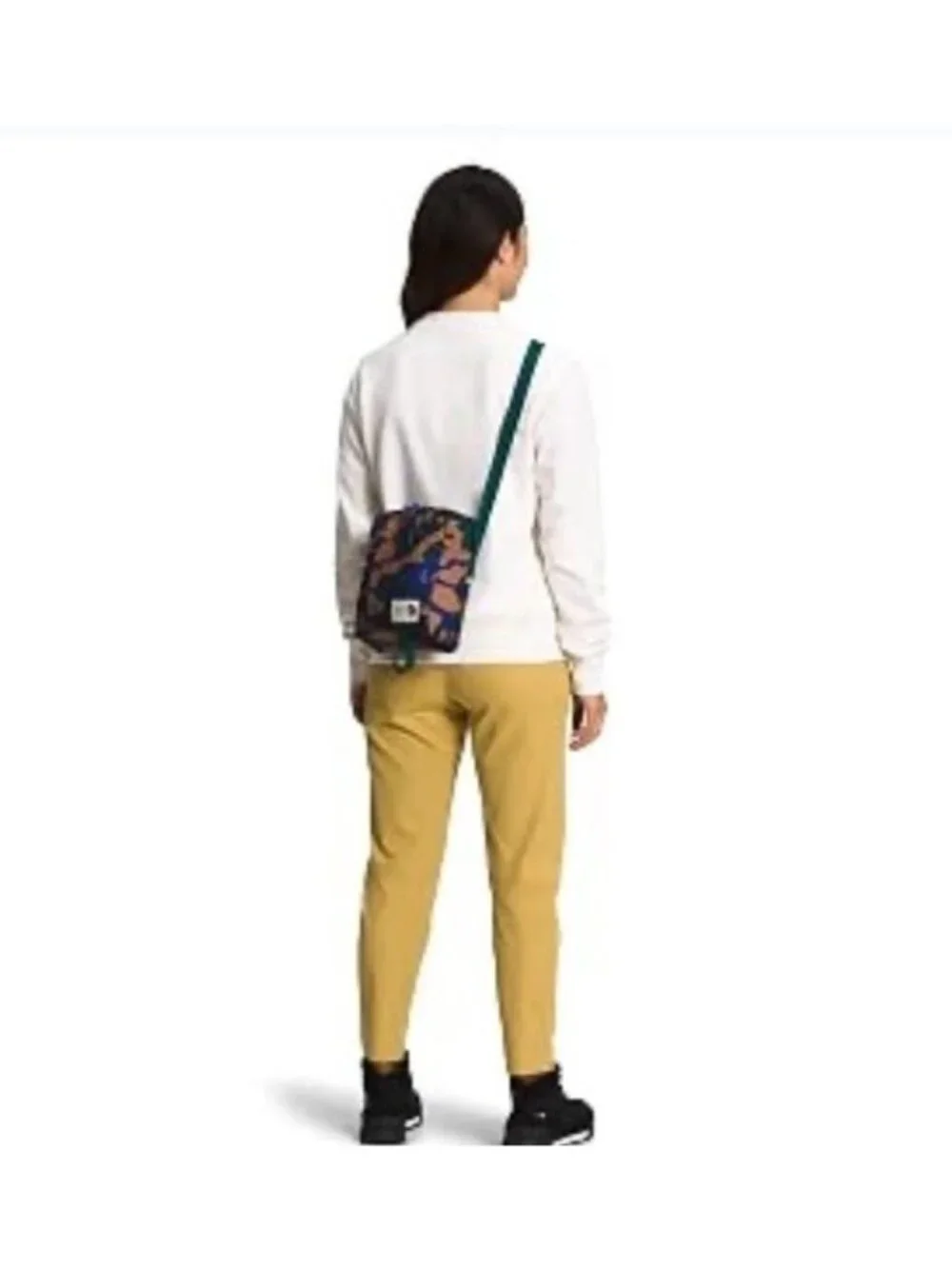 The North Face Camo Berkeley sling crossbody bag Yosemite Bay Dome gorpcore